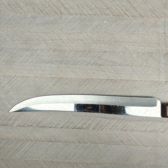 Ekco Flint Stainless Vanadium Carving Slicing Knife With Wood Handle - Picture 5 of 7